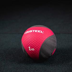 Купить Медбол для кроссфита резиновый Yousteel 1кг в Хадыженске 