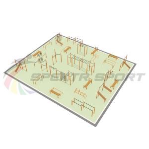 Купить Парковая площадка для Воркаут и WRK 6_76mm в Хадыженске 
