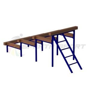 Купить Элемент полосы препятствий Разрушенная лестница в Хадыженске 