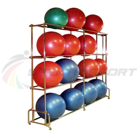 Купить Стеллаж для гимнастических мячей 16 шт в Хадыженске 